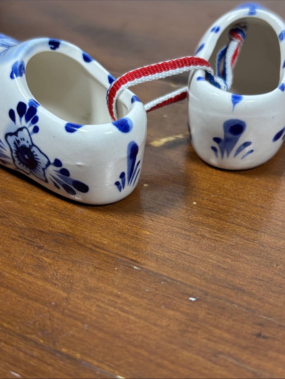 Delftblue Ceramic Souvenir Set Clog Shoe Holland Bonaire Dutch Home Decor Travel - Picture 12 of 13
